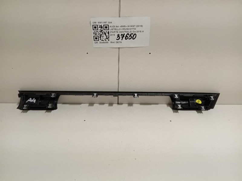 Listello Cruscotto Parte Centrale 8W1857304 Audi A4 8W5 Avant 2015