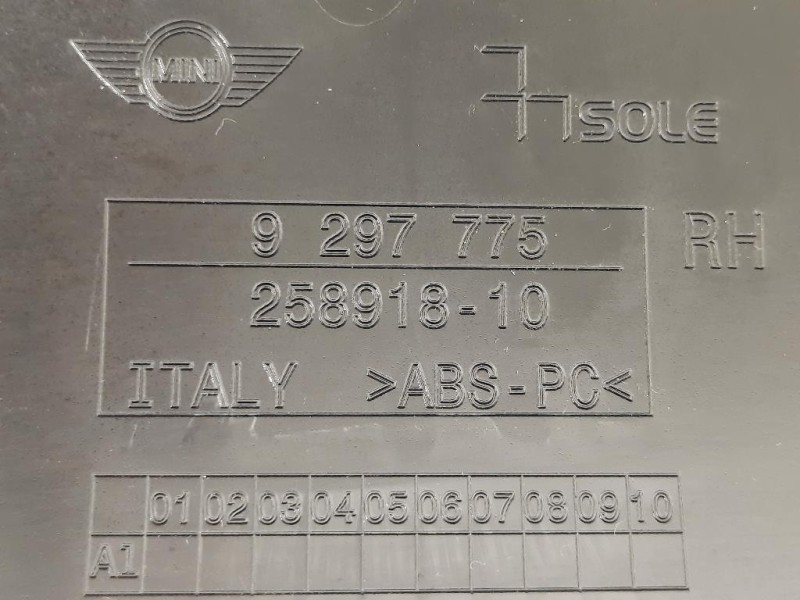 Listello Cruscotto Parte Centrale KIT LISTELLO DECORAZIONE CRUSSCOTO Mini MINI Cooper F55 2018