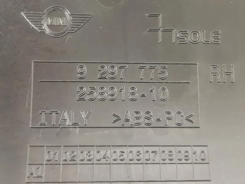 Listello Cruscotto Parte Centrale KIT LISTELLO DECORAZIONE CRUSSCOTO Mini MINI Cooper F55 2018