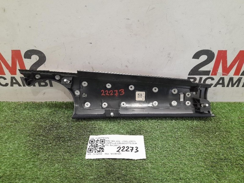 Listello Cruscotto SUP DX 51452752873 Mini MINI ONE R56 2007