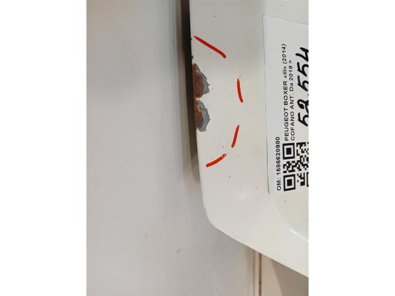 Cofano ANT 1686620980 Peugeot Boxer III 2014