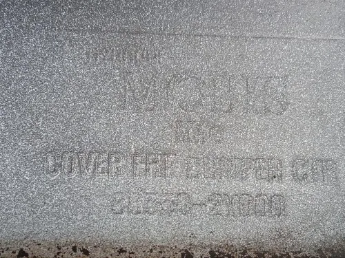 Listello Decorazione Paraurti ANT 86550-2Y000 Hyundai IX35 2013