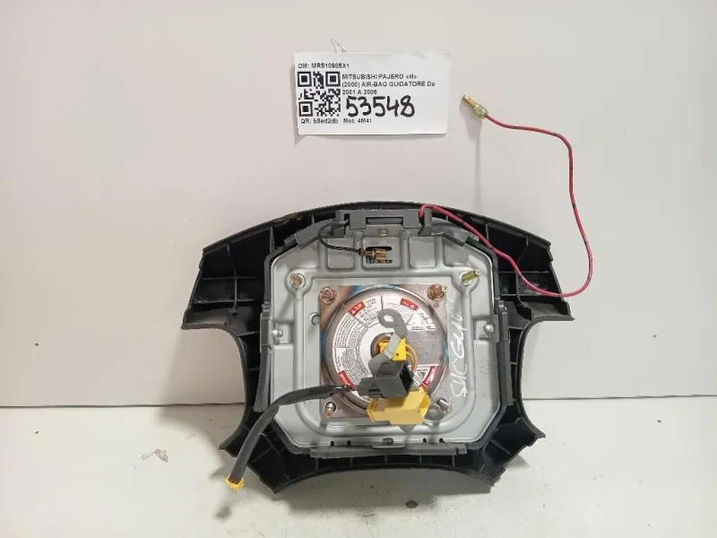 Air-bag Guidatore MR510985X1 Mitsubishi Pajero III 2000