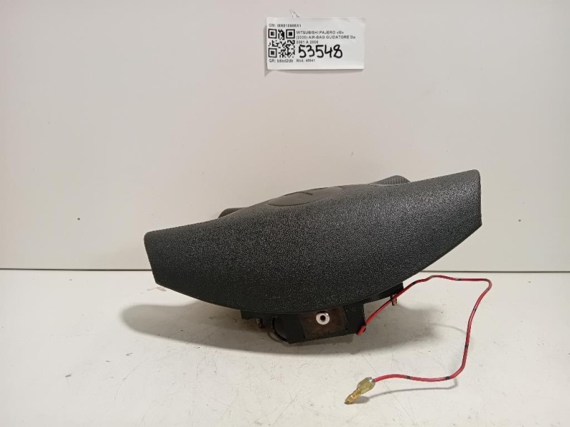 Air-bag Guidatore MR510985X1 Mitsubishi Pajero III 2000