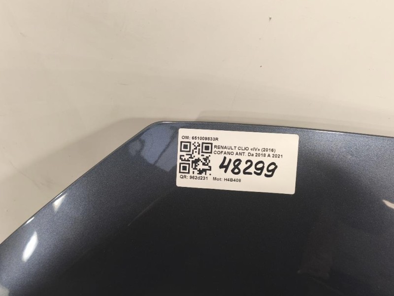 Cofano ANT 651009833R Renault CLIO IV 2016