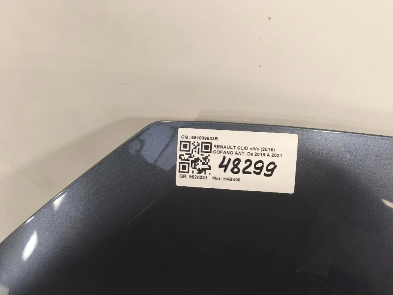 Cofano ANT 651009833R Renault CLIO IV 2016