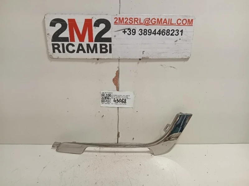 Listello Decorazione Paraurti ANT SX 98118266VD Citroen Jumpy IV 2016