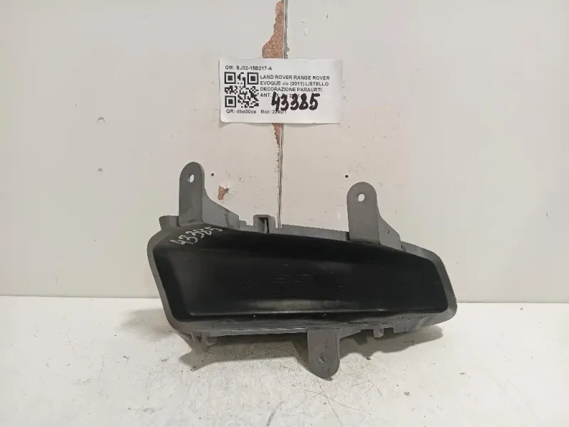 Listello Decorazione Paraurti ANT SX BJ32-15B217-A Land Rover Range Rover Evoque I 2011