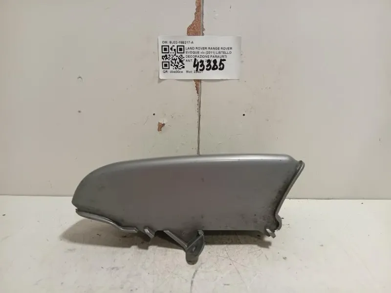Listello Decorazione Paraurti ANT SX BJ32-15B217-A Land Rover Range Rover Evoque I 2011