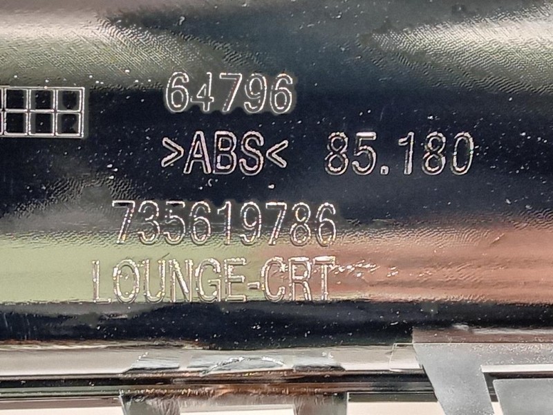 Listello Decorazione Paraurti POST 735619786 Fiat 500 II 2015