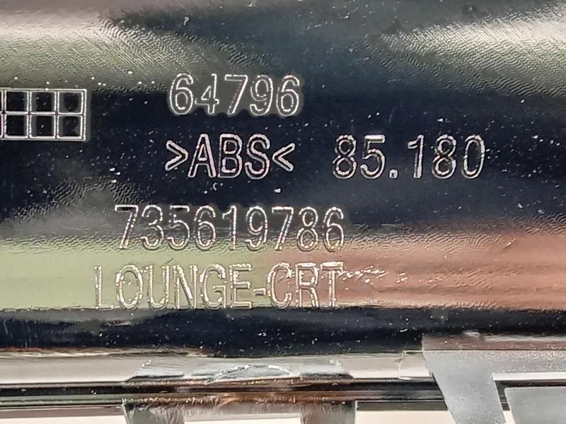 Listello Decorazione Paraurti POST 735619786 Fiat 500 II 2015