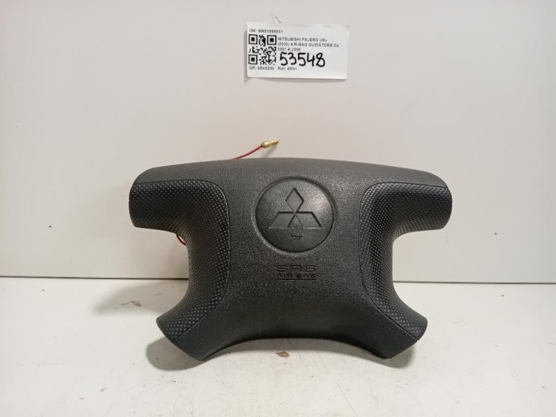 Air-bag Guidatore MR510985X1 Mitsubishi Pajero III 2000