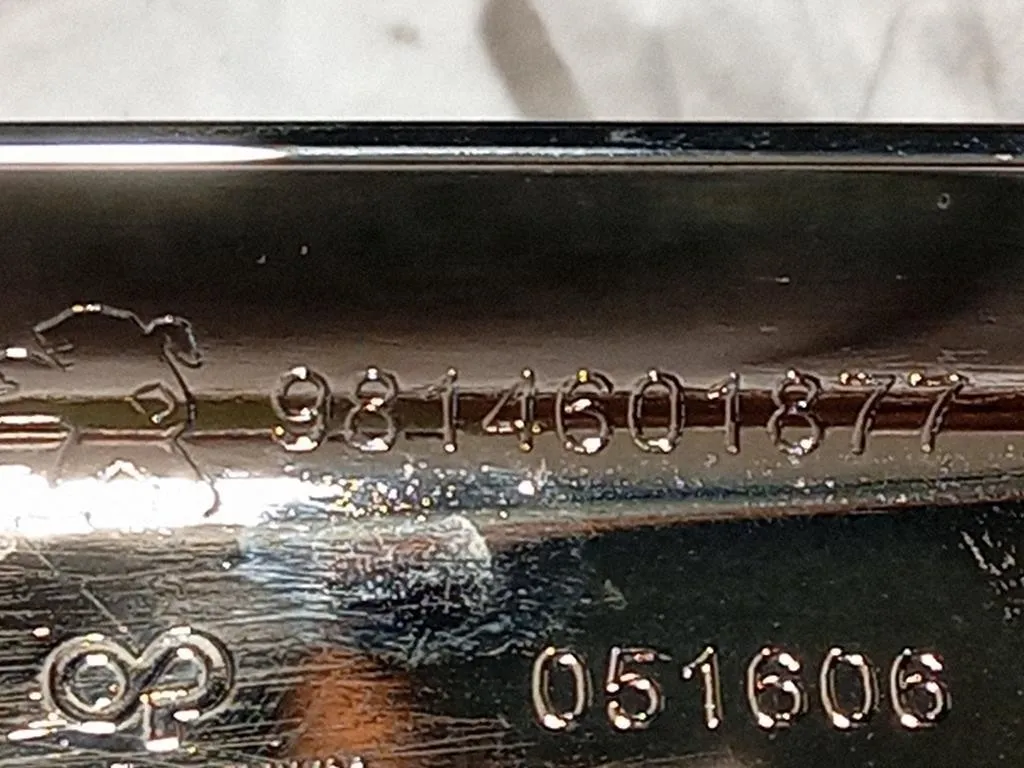 Listello Decorazione Paraurti POST 9814601877 Peugeot 3008 II 2016