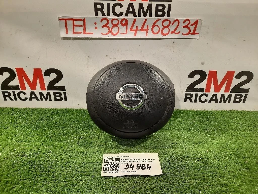 Air-bag Guidatore KM1HA128030225 Nissan Micra IV 2011