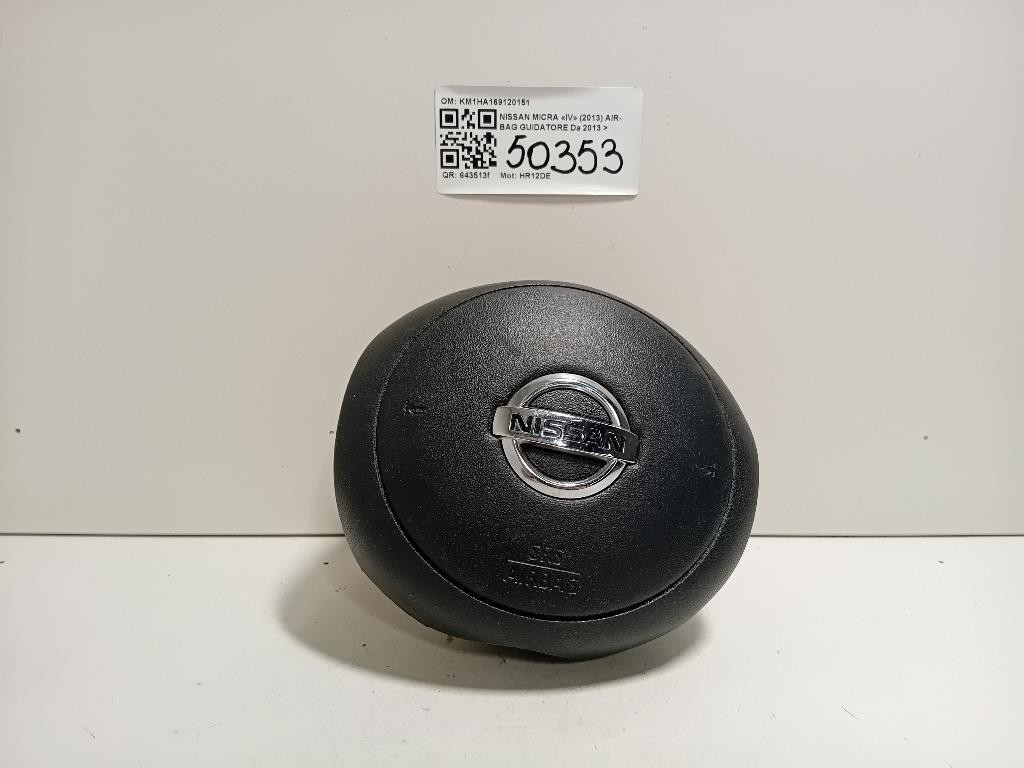Air-bag Guidatore KM1HA169120151 Nissan Micra IV 2013