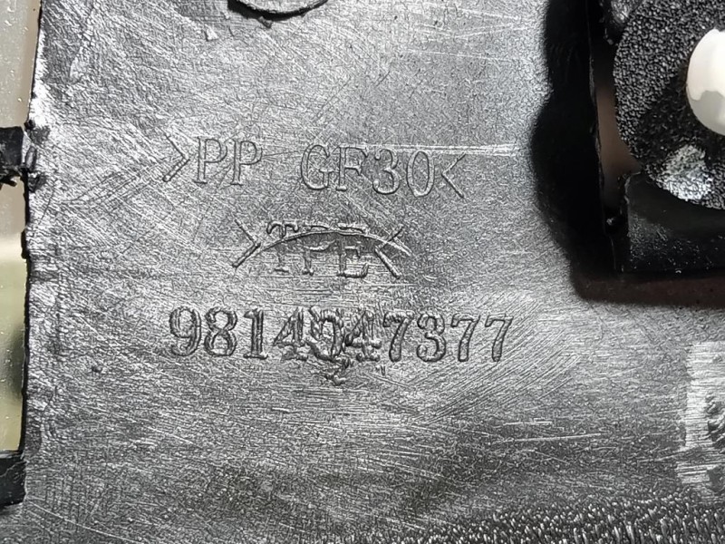 Listello Modanatura Tetto SX 9814047377 Peugeot 3008 II 2016