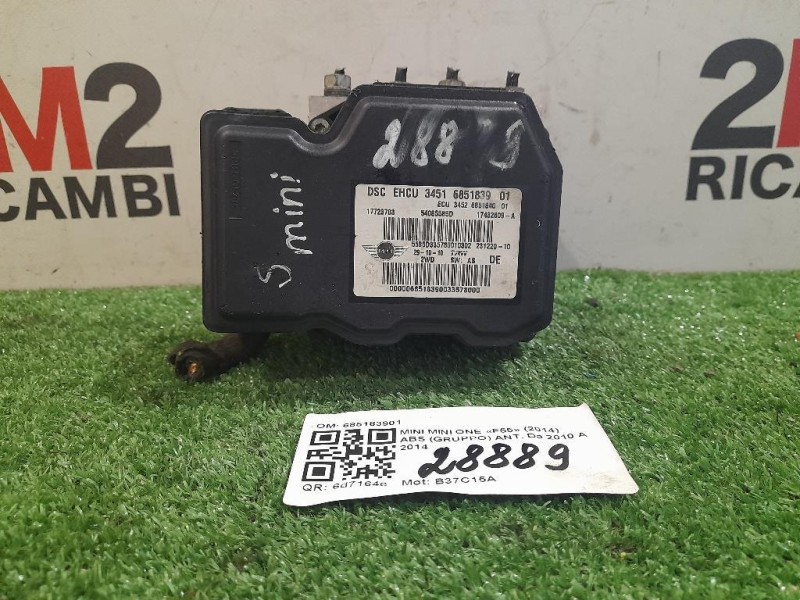 ABS Gruppo ANT 685183901 34516851839 Mini MINI ONE F55 2014
