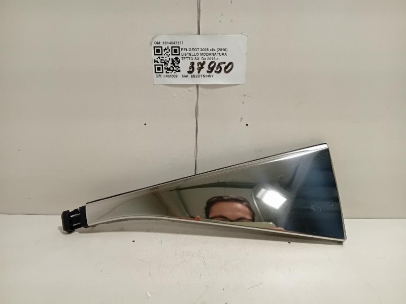 Listello Modanatura Tetto SX 9814047377 Peugeot 3008 II 2016