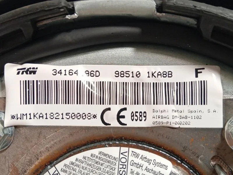 Air-bag Guidatore 98510+-1KA8B Nissan JUKE I 2010