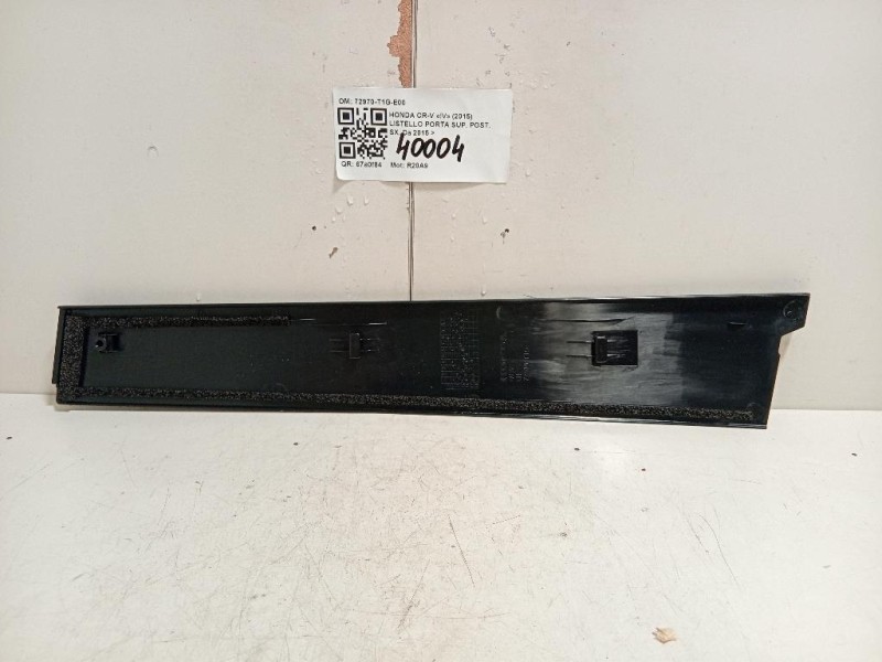 Listello Porta SUP POST SX 72970-T1G-E00 Honda CR-V IV 2015