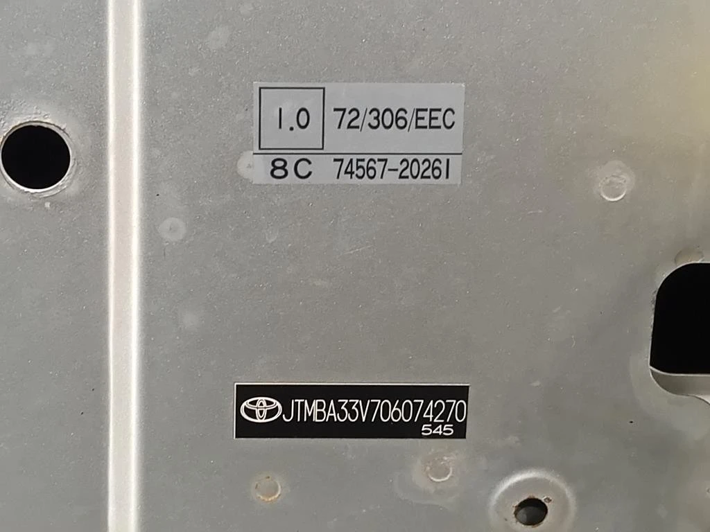 Cofano ANT 5330142080 Toyota RAV 4 III 2006