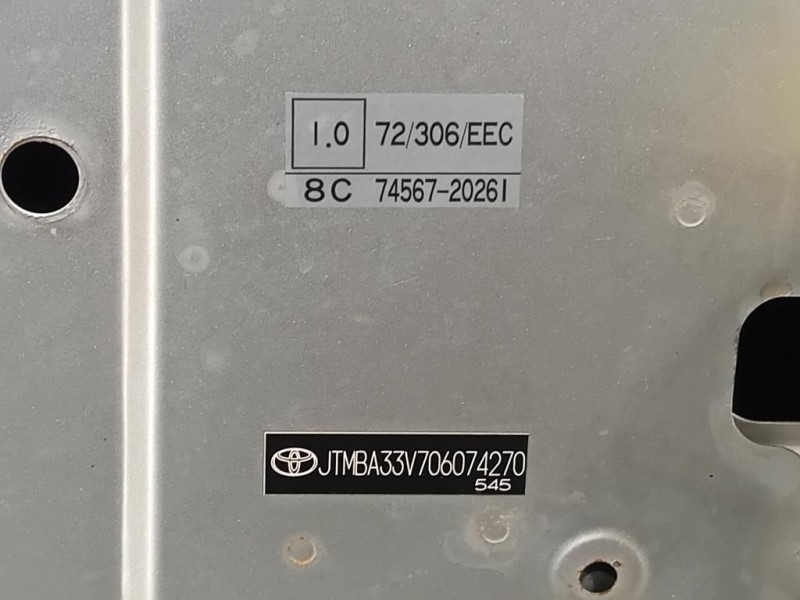 Cofano ANT 5330142080 Toyota RAV 4 III 2006