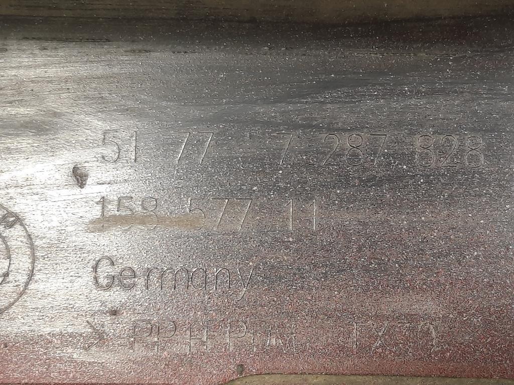 Listello Spoiler Sottoporta DX 51 77 7287 828 Bmw Serie 1 F20 Berlina 2012