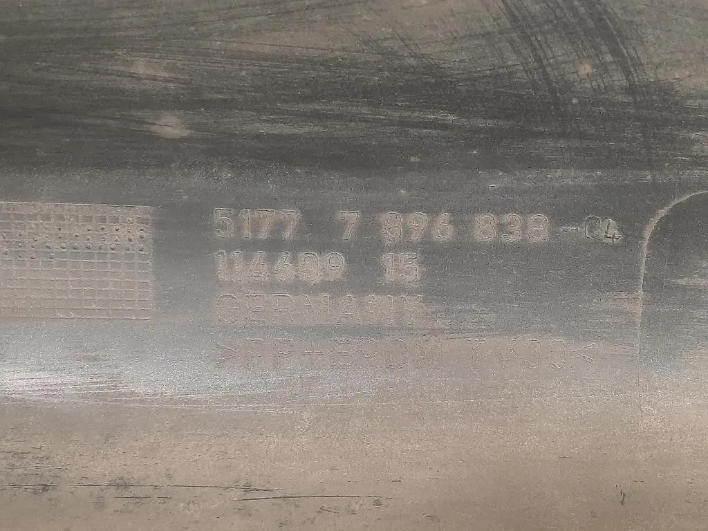 Listello Spoiler Sottoporta DX 51777896838 Bmw Serie 5 E60 Berlina 2004