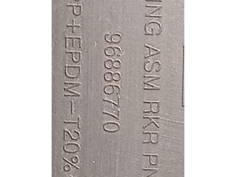 Listello Spoiler Sottoporta DX 96886770 Chevrolet Orlando 2011