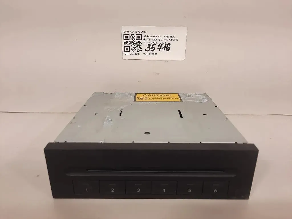 Caricatore CD A2118706189 Mercedes Classe SLK R171 2004