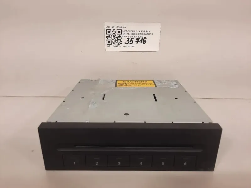 Caricatore CD A2118706189 Mercedes Classe SLK R171 2004