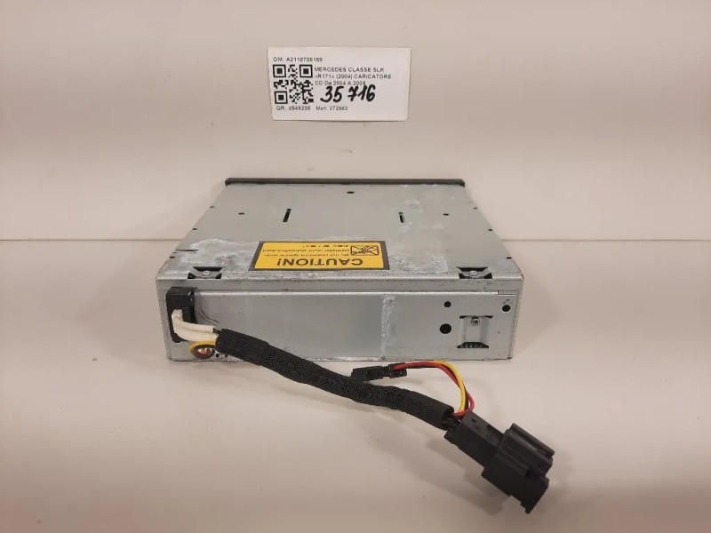 Caricatore CD A2118706189 Mercedes Classe SLK R171 2004