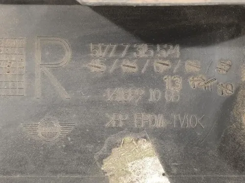 Listello Spoiler Sottoporta DX 51777315524 Mini MINI ONE F55 2014