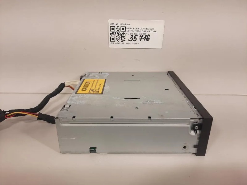 Caricatore CD A2118706189 Mercedes Classe SLK R171 2004