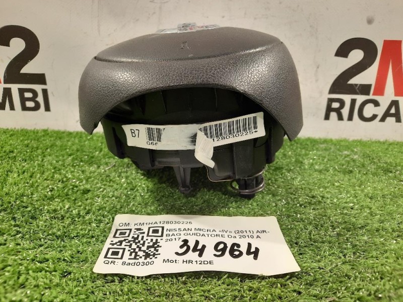 Air-bag Guidatore KM1HA128030225 Nissan Micra IV 2011