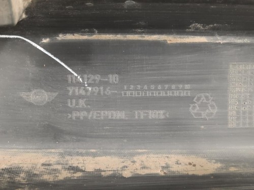 Listello Spoiler Sottoporta DX 7147916 Mini MINI ONE R56 2007