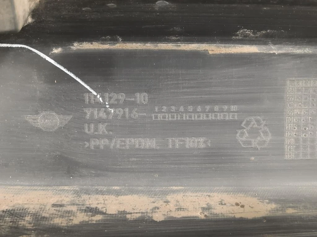 Listello Spoiler Sottoporta DX 7147916 Mini MINI ONE R56 2007