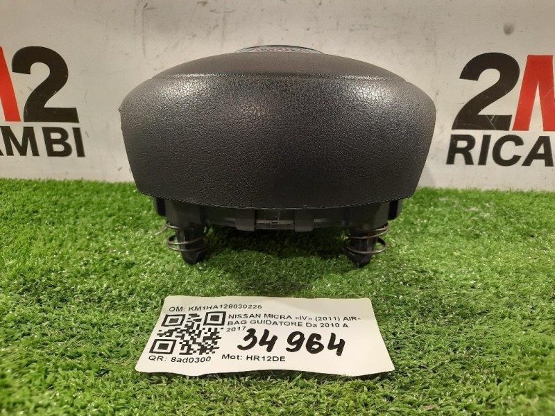 Air-bag Guidatore KM1HA128030225 Nissan Micra IV 2011