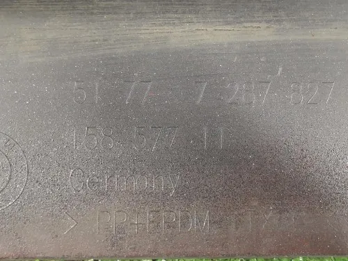 Listello Spoiler Sottoporta SX 51 77 7287 827 Bmw Serie 1 F20 Berlina 2012