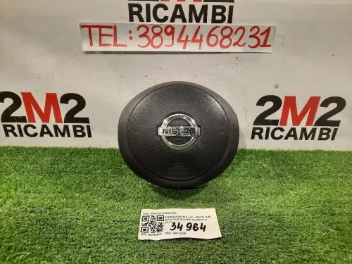 Air-bag Guidatore KM1HA128030225 Nissan Micra IV 2011