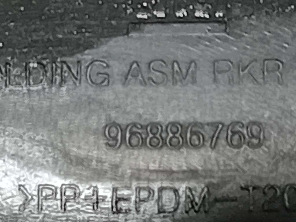 Listello Spoiler Sottoporta SX 96886769 Chevrolet Orlando 2011