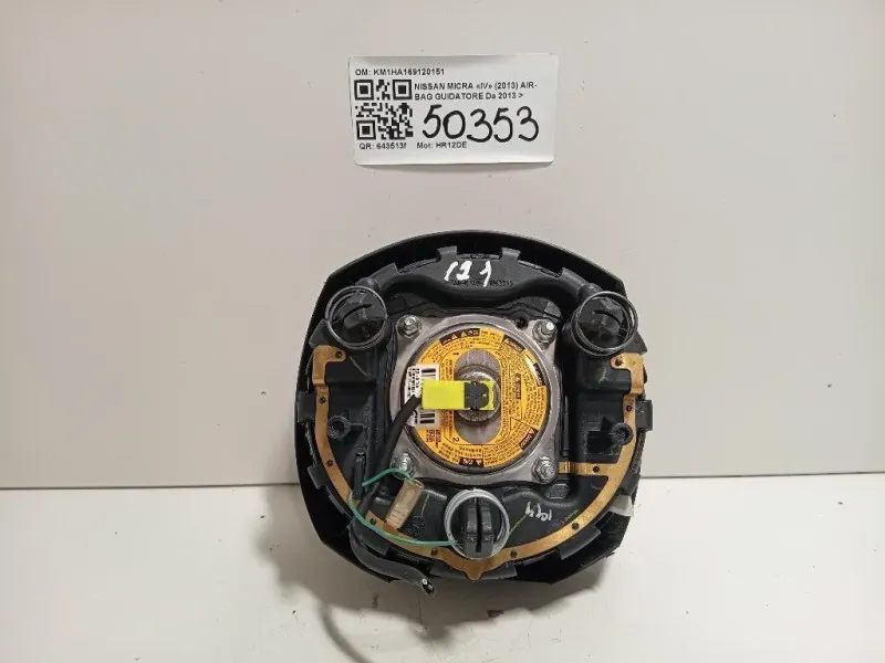 Air-bag Guidatore KM1HA169120151 Nissan Micra IV 2013