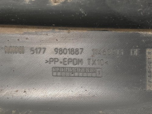 Listello Spoiler Sottoporta SX 5177980187 Mini Countryman Cooper R60 2010