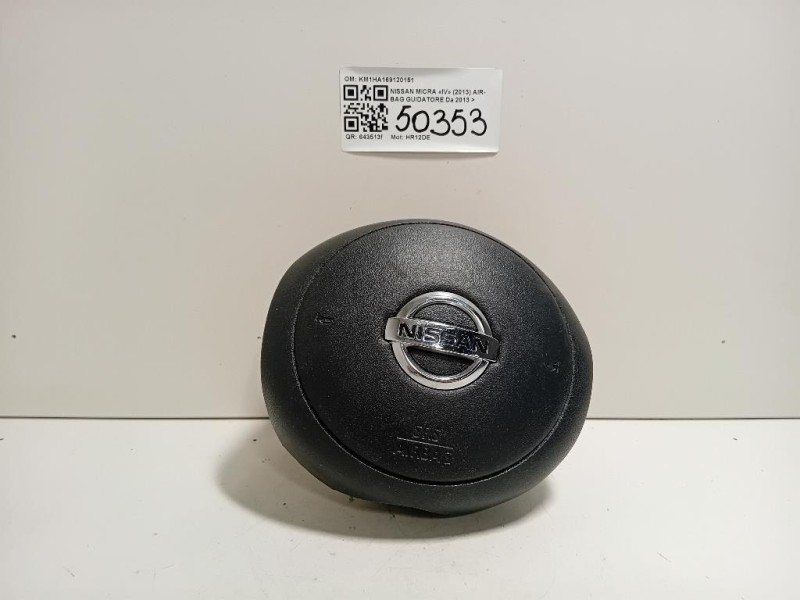 Air-bag Guidatore KM1HA169120151 Nissan Micra IV 2013