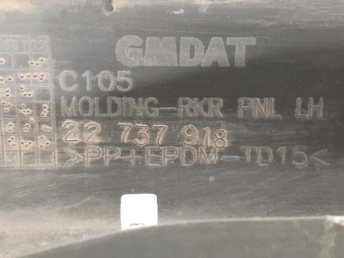 Listello Spoiler Sottoporta SX 22737918 Opel Antara A 2011