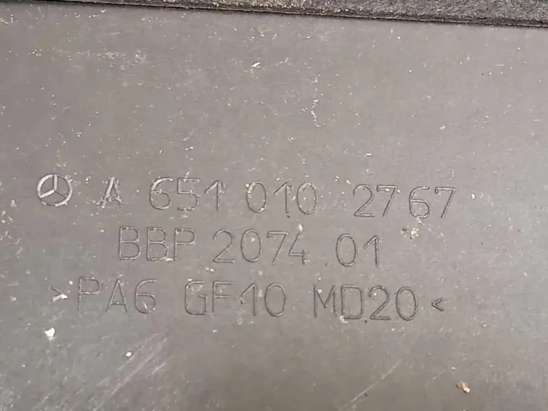 Carter Protezione Motore ANT A6510102767 Mercedes Classe GLE W166 2015