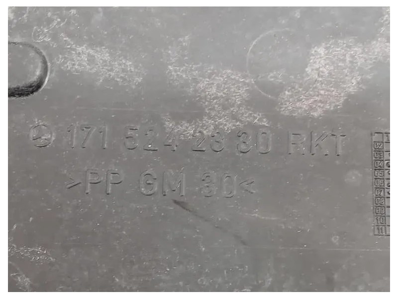 Carter Protezione Motore ANT 1715242330 Mercedes Classe SLK R171 2004