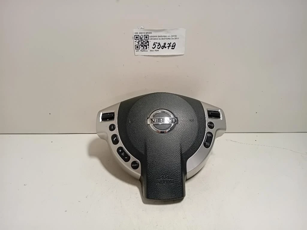 Air-bag Guidatore 98510 BR260 Nissan Qashqai I 2010