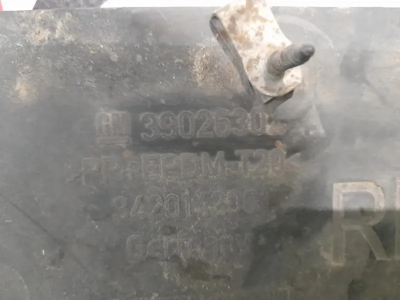 Carter Protezione Motore INF ANT DX 39026302 Opel Astra K SW 2016