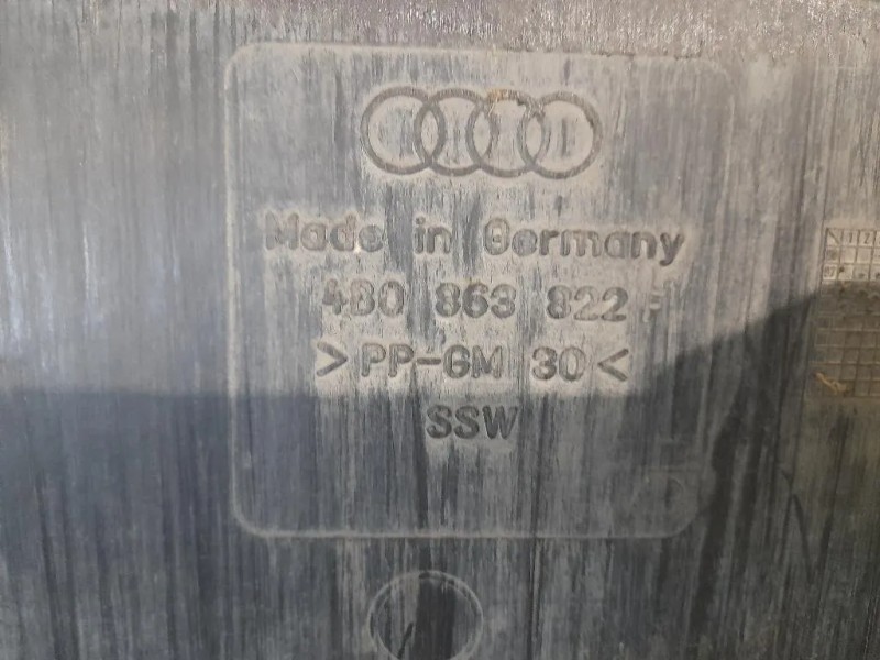 Carter Protezione Motore POST ANT 4B0863822F Audi A6 4B 1997